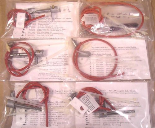 Lot of 6 incomplete field retrofit kits 66-5037 for slant/fin concept 21 boilers for sale