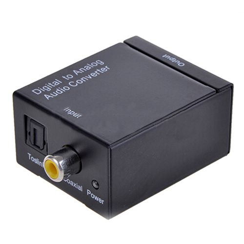 New Durable Digital Analog Audio Converter Adapter For Dvd Speaker Eu