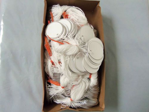Avery dennison metal rim tags 14-314-21 (9/16&#034; dia.) 500 white for sale