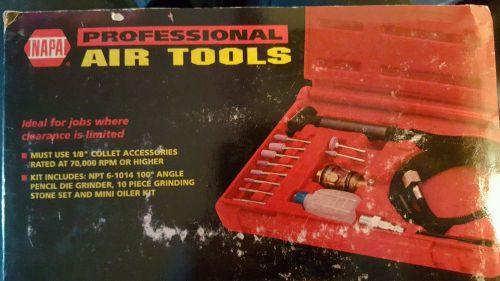 Napa  professional air tools 100° angle pencil die grinder kit brand new for sale