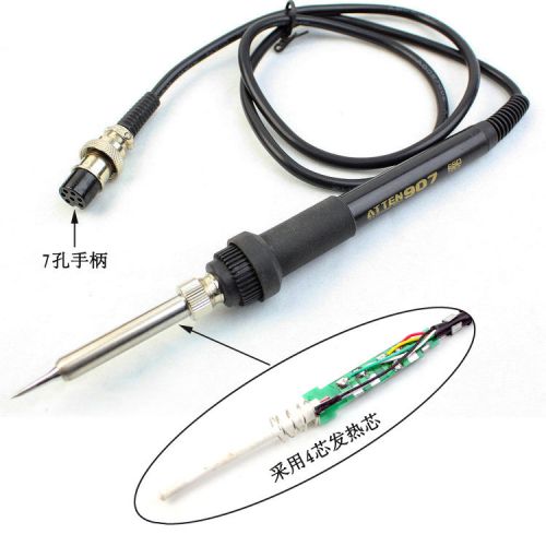 907 Soldering iron 7-pin handle for AT936b AT907 AT8586 ATTEN soldering station