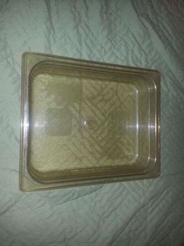 Rubbermaid Half Size Amber Pans 2.5 inch deep