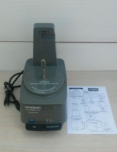 WARING FP25C 2.5 qt Batch Bowl&amp;Continious Food Processor BASE ONLY
