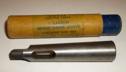 Nos #1 – 2 morse taper sleeve adaptor for lathe drill press milling machine for sale