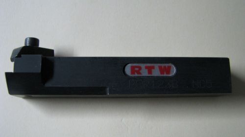 NEW RTW CARBIDE INSERT TOOL HOLDER WITH OUT SHIM POWRNOTCH PER123B #094609 (Z5)