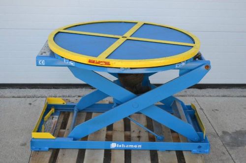 Bishamon ez loader ez-30 automatic pallet positioner 3,000 lb. max. load for sale