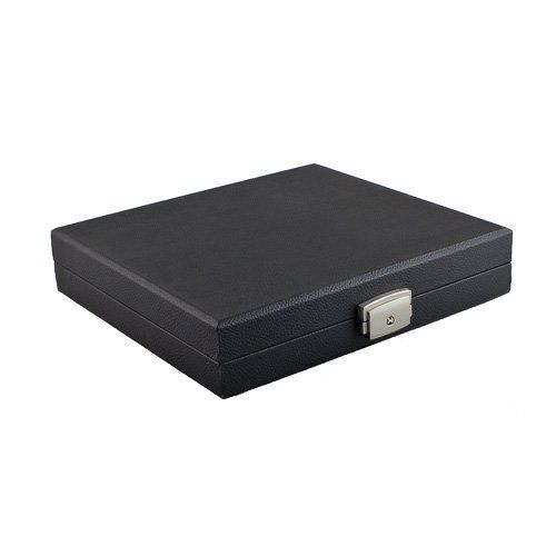 Wide slot jewelry ring display storage case holds 36 rings with lock- cbc36 for sale