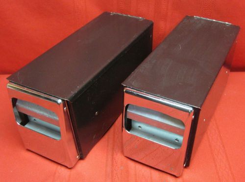 Napkin Holder  Lot Of 2   Long Style Commercial Restaurant School Tabletop Table