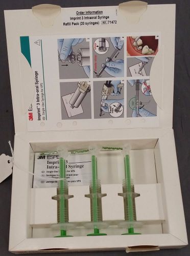 3M ESPE Imprint 3 Intra-Oral Syringe Trial Pack (3 Count) Dental