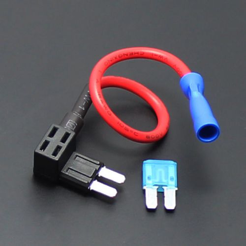 Free shipping 100sets - Auto micro fuse holder car fuses 8MM matching fuse
