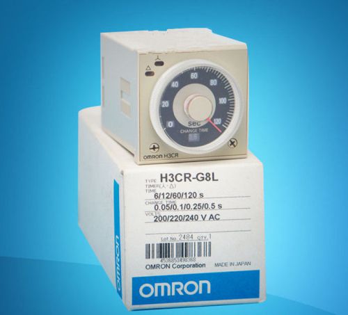 1Pcs Omron Timer H3CR-G8L NEW IN BOX