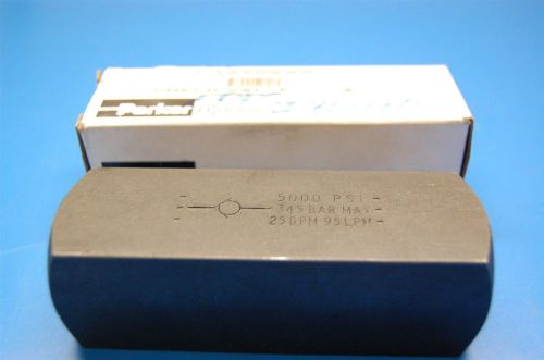 New parker hydraulic check valve pn:c1220s65 for sale
