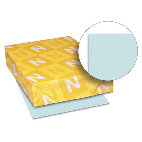 Exact Index Card Stock, 110 lbs., 8-1/2 x 11, Blue, 250 Sheets/Pack