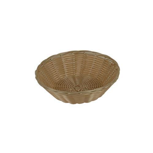 New plastic round basket, tabletop 2.25&#034;h x 8&#034;w x 8&#034;l thunder group for sale