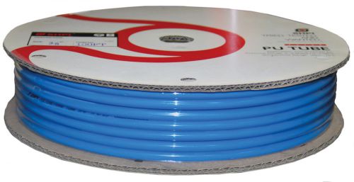 Polyurethane tubing 3/8&#034; (100 foot roll) blue for push to connect fittings-new! for sale