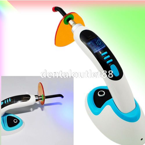 1400MW dental Curing Light Lamp Wireless tooth White Accelerator BLUE ca