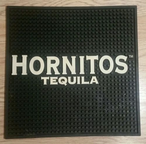 HORNITOS 100% Pure Agave Tequila Bar Spill Mat 12&#034; x 12&#034;