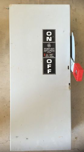 GE 100Amp 600Volt Heavy Duty Safter Switch