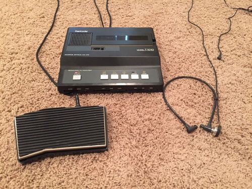 Olympus pearlcorder t1010 microcassette transcriber  accessories for sale
