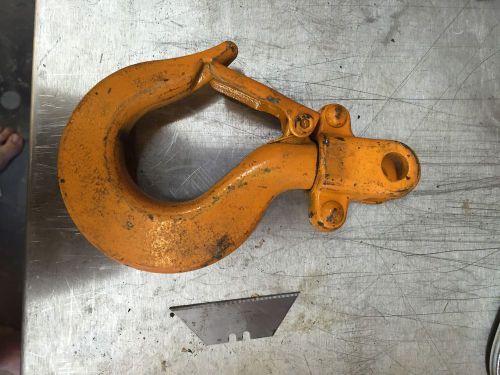 Latching 1 1/2 ton swivel hook for sale