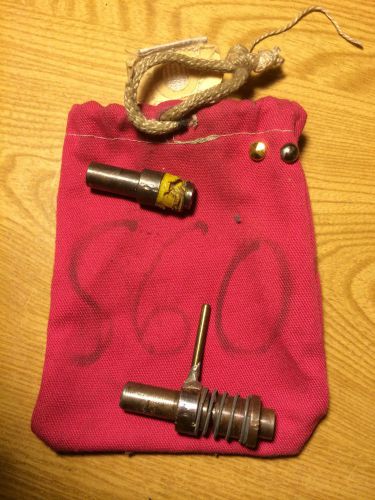 2-pc die set for grommet press- for setting 30P nail heads    S-60