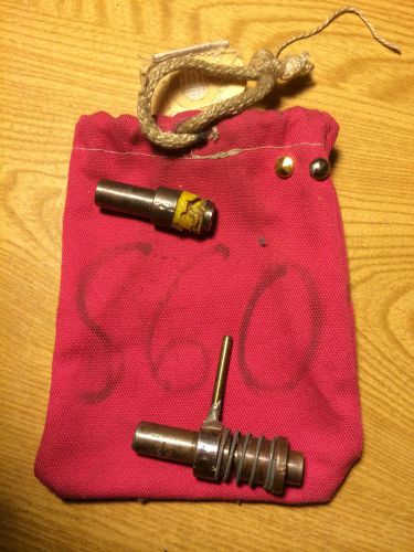 2-pc die set for grommet press- for setting 30P nail heads    S-60