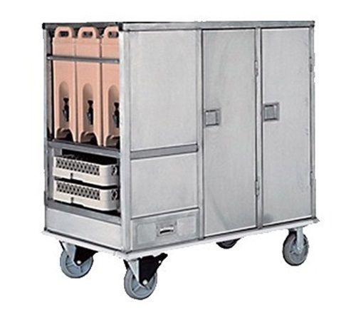 Lakeside PB48ENC Meal &amp; Beverage Delivery Cart heated enclosed full height...