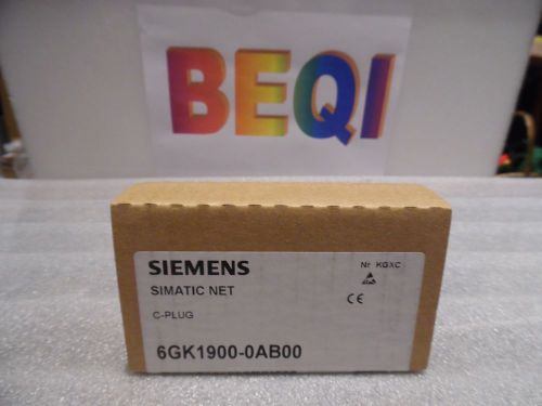 Siemens 6GK1900-0AB00 SIMATIC NET C-PLUG Module Version 02 NIB Sealed