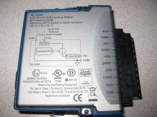 National Instruments NI 9265 Analog Output Module
