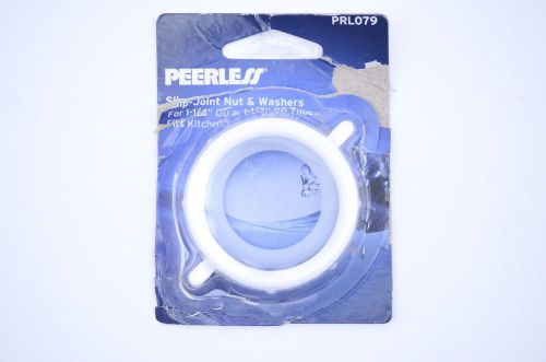 Peerless 1-1/2&#034; Plastic Slipjoint Nut and Washer   A2234V