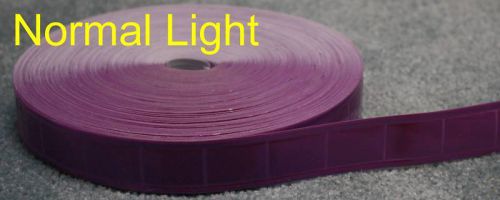 50-yard Purple gloss sew on REFLECTIVE TAPE PVC 1&#034;