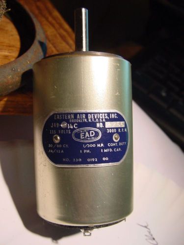 &#039;VINTAGE NOS COLLINS RADIO CO. EASTERN AIR DEVICES J49-14C ORIGINAL 1953 MOTOR