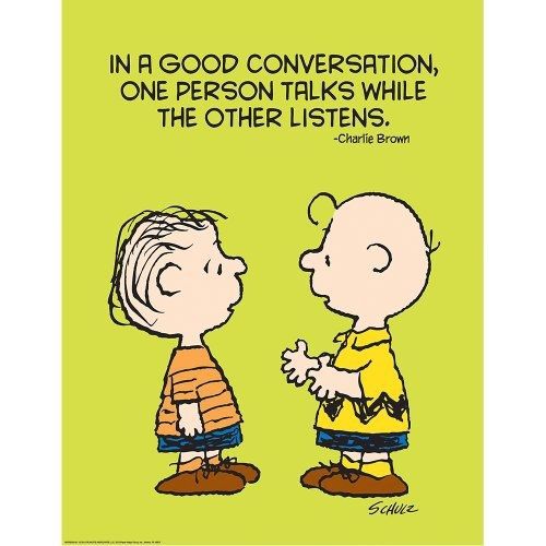 Eureka Peanuts Talk and Listen Poster