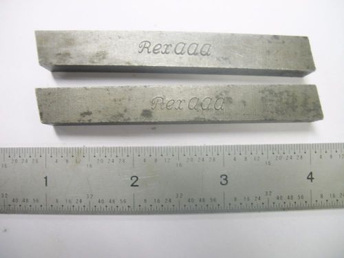 2- NEW USA MADE REX AAA  TOOL BITS  3/8 SQUARE x 3&#034;