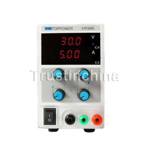 Stp3005 mini 30v 5a adjustable high precision digital dc power supply 3 1/2 led for sale