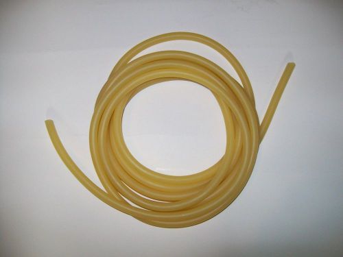 15 feet Surgical 1/4&#034; ID x 1/16&#034; W Latex Tubing Amber