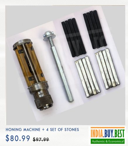 Cylinder engine hone kit 50mm to 75mm honing machine + honing stones buy best for sale