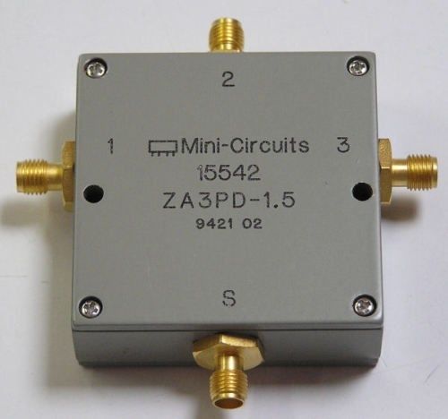 MCL ZA3PD-1.5 750-1500 MHz SMA 3-Way Splitter