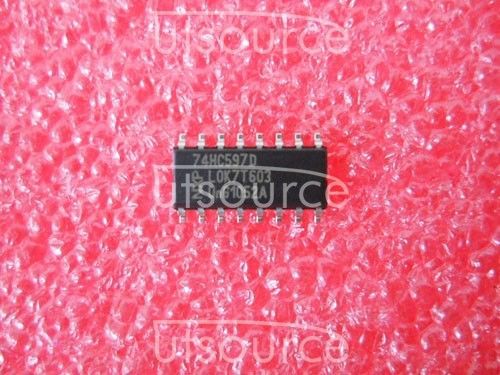 10PCS 74HC597  Encapsulation:SOP-16,8-bit shift register with input flip-flops