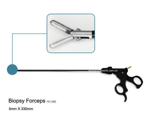 Brand New 5X330mm Biopsy Forceps Laparoscopy