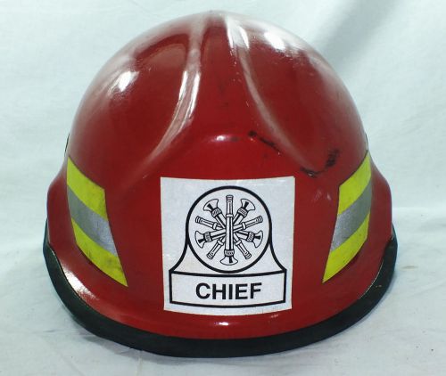 Lion Apparel Chief Firefighter Helmet  Size 6.5-8.75 (FH-24)