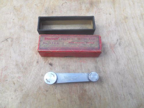 VTG. STARRETT 178A FILLET OR RADIUS GAGE , WITH BOX