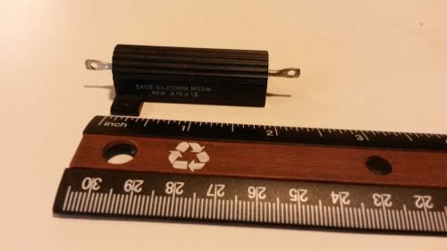 Lot of 5 SAGE M50W Wire Wound Resistor 9.18 ohm 40 watt (Ghostbusters Prop)