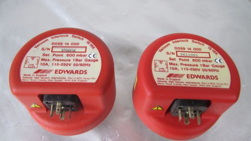 Edwards Vacuum Transducers DO 59 14 000 2 units