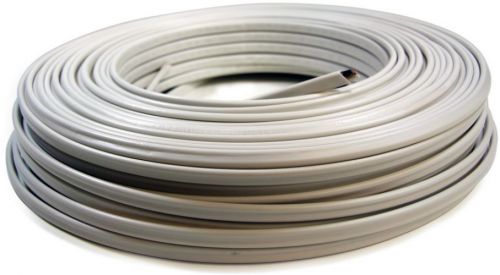 250&#039; roll 14-2 awg nm-b gauge indoor electrical copper wire romex 15 amp white for sale