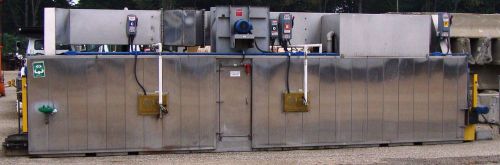 #sls1h77 findlaystainless steel cart&amp;parts conveyor washer rinsewashcycles0170dc for sale