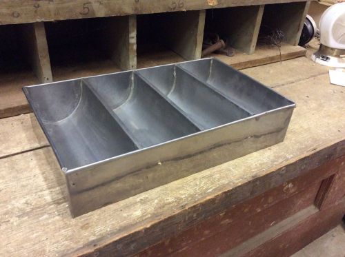 Cool vintage 4 slot  silverware caddy restaurant equipment-29 for sale