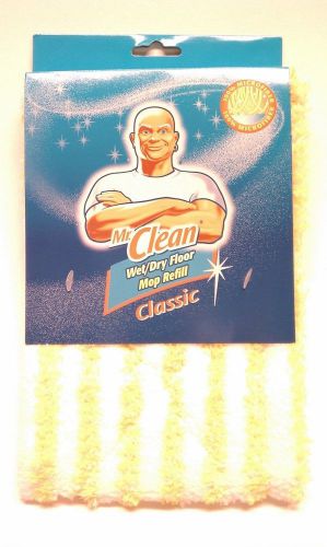 Mr. clean classic wet/dry floor mop refill 100% microfiber large head for sale