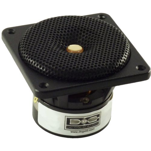 Dc gold audio n4c 4&#034; classic series speaker 4 ohm (pair) black n4c black 4 ohm for sale
