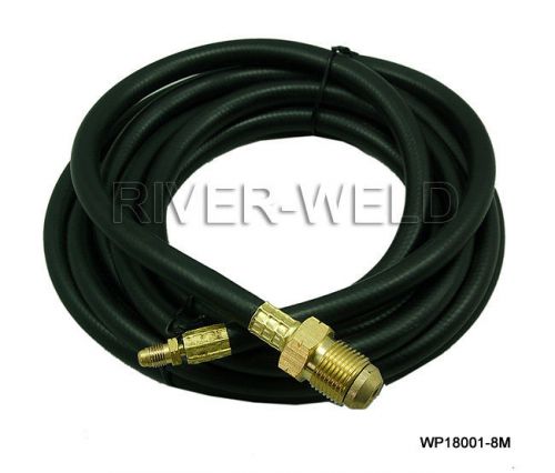 Power Cable Hose For WP18 TIG Welding torch 25 Foot 7.5M Miller type &amp; 5/8-18